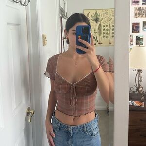 Medium fall blouse from beach boutique